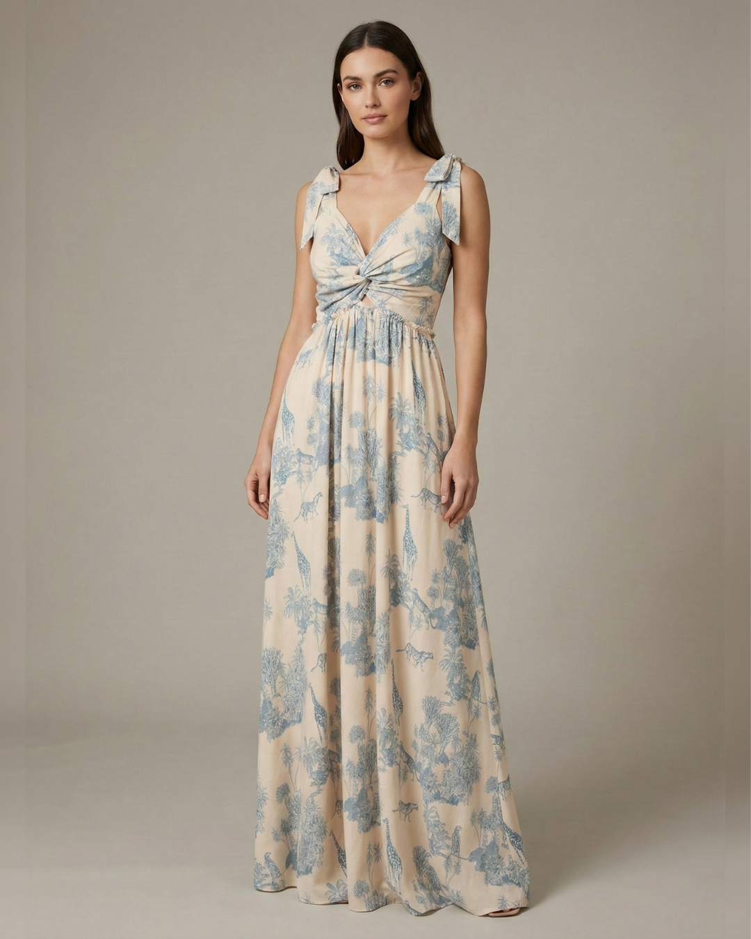 Eternal Blue Maxi Dress