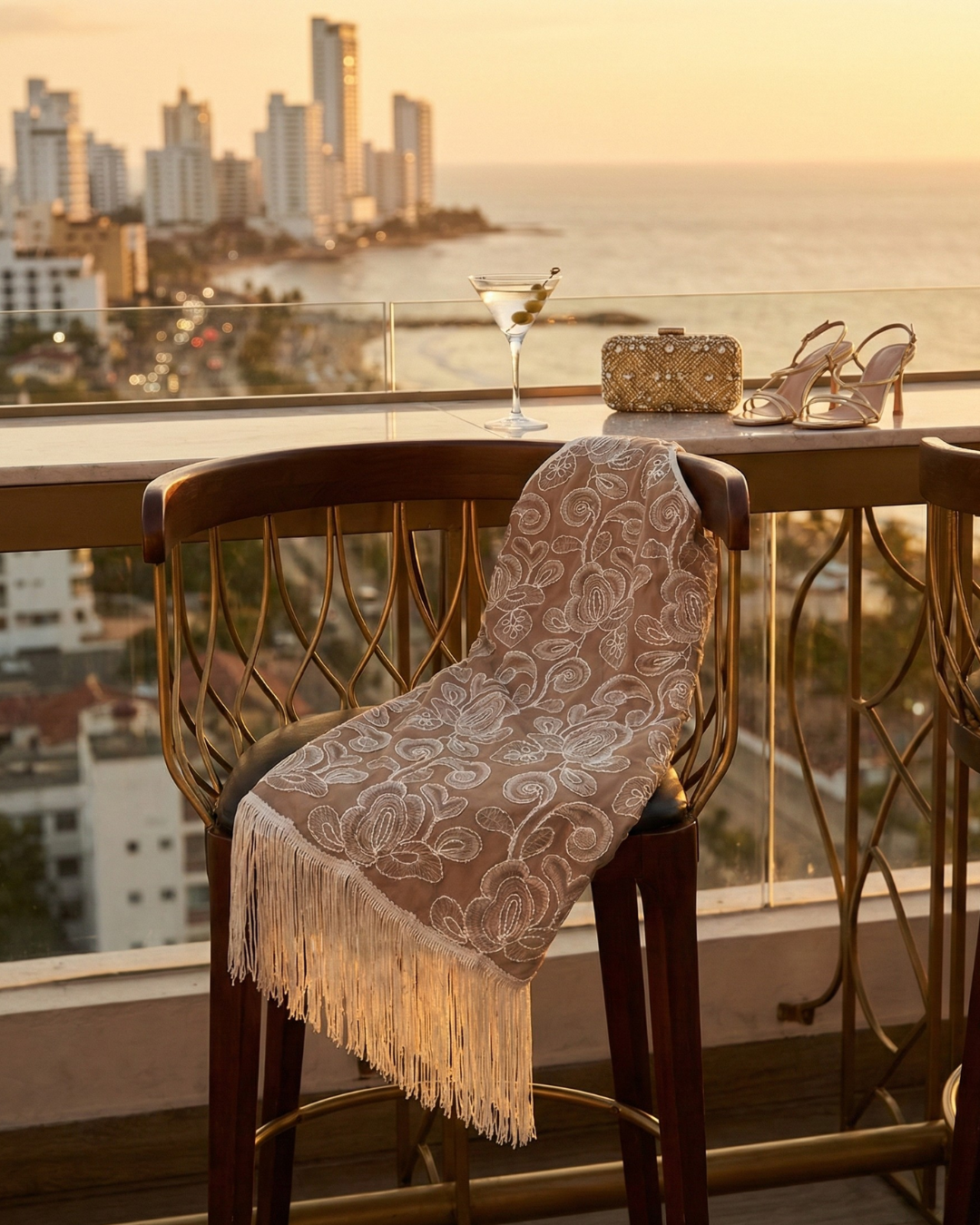 Sand Moon Mini Dress