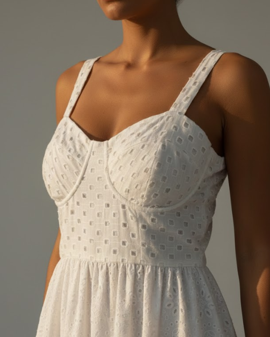 Brisa Blanca Maxi Dress